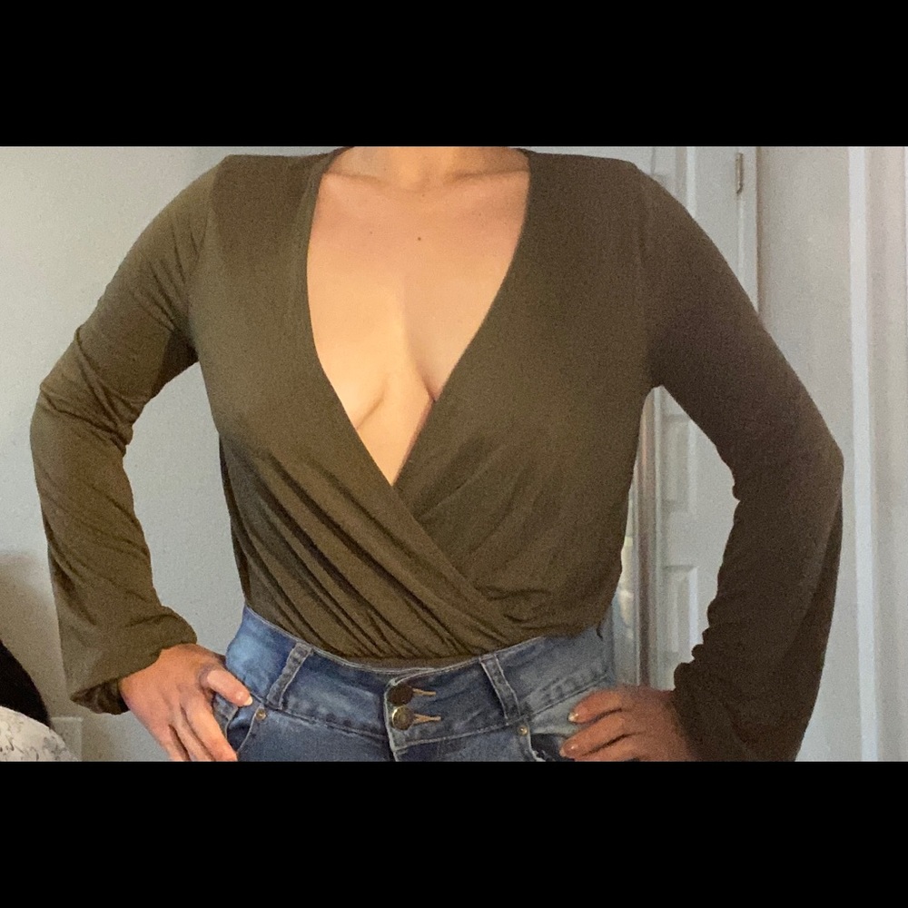 Green bodysuit